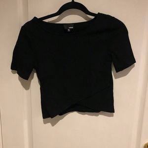 Aritzia Wilfred Free T-Shirt Crop Top